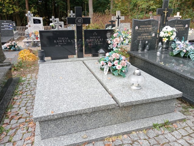 Grób Tadeusz Kawęcki
