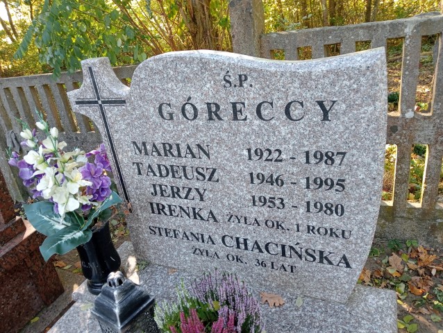 Tadeusz Górecki 1946 Okuniew - Grobonet - Wyszukiwarka osób pochowanych